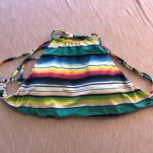 Billabong reversible halter bikini top